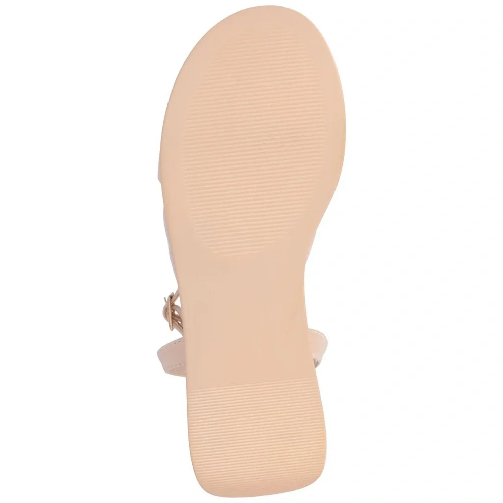 Journee Collection Women's Tan Platform Sandals
